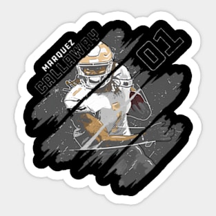 Marquez Callaway New Orleans Stripes Sticker